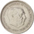 Monnaie, Espagne, Caudillo and regent, 5 Pesetas, 1957, TTB, Copper-nickel