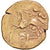 Aulerci Cenomani, Stater, 2nd-1st century BC, Dourado, EF(40-45)