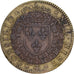 France, Token, Royal, Henri IV, Conseil du Roi, 1596, Very rare, AU(50-53)