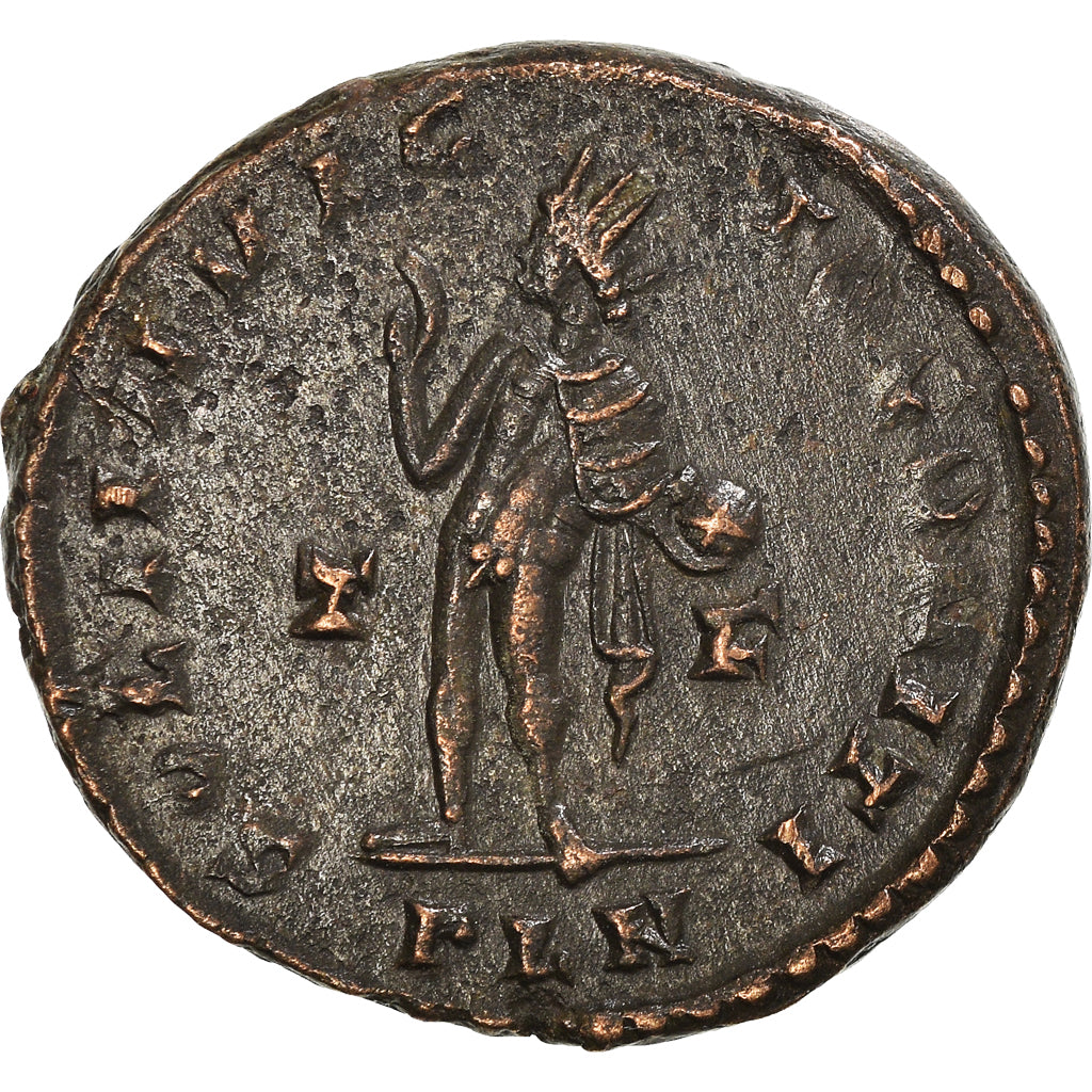 Coin, Constantine I, Follis, 310, London, MS(60-62), Bronze, RIC:121a