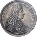 France, Médaille, Louis XIV, Construction du Pont Royal, 1685, SUP, Bronze