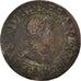 Monnaie, France, Louis XIII, Double Tournois, 1613, Paris, TB+, Cuivre
