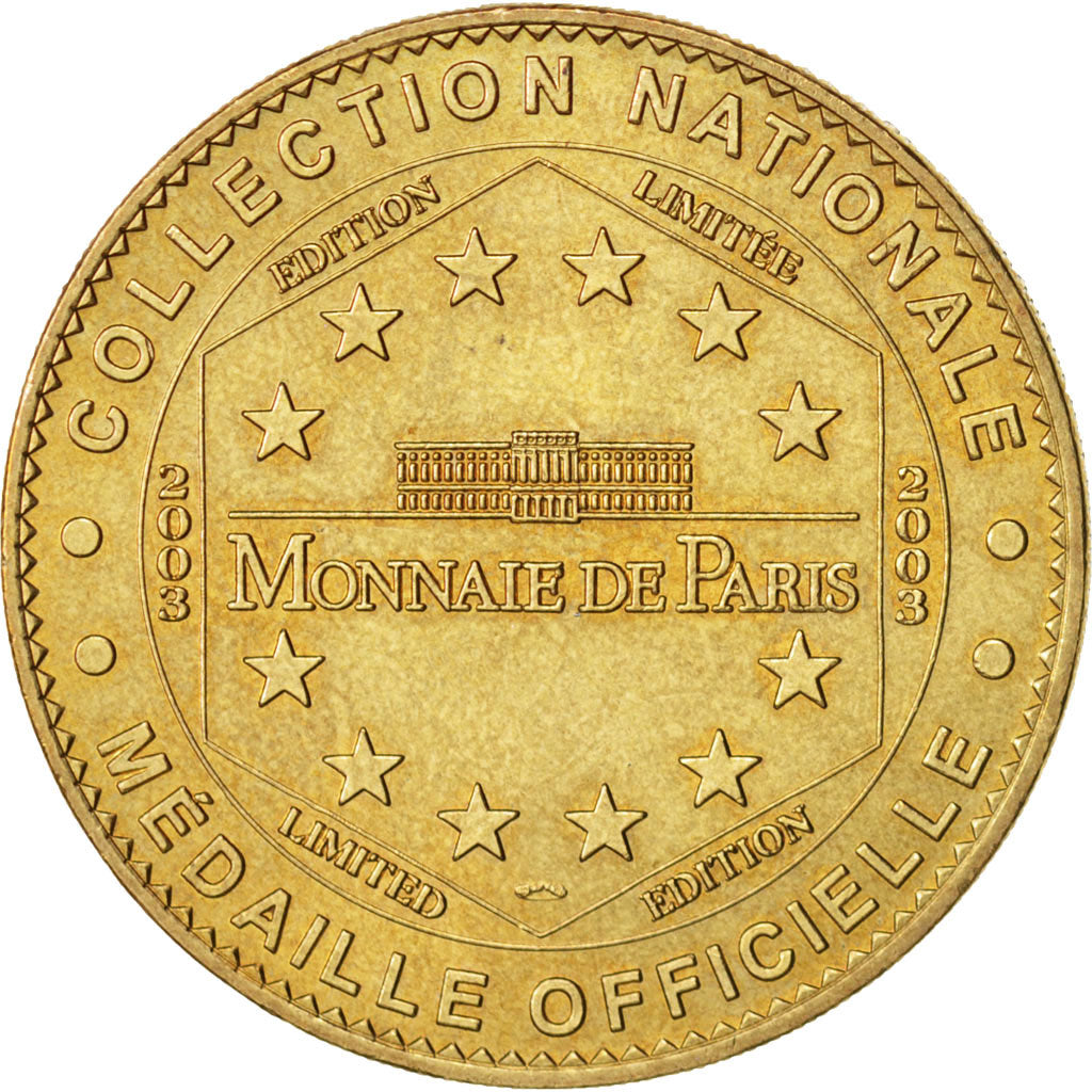 France, Token, Touristic token, Château d'Amboise, Arts & Culture, 2003