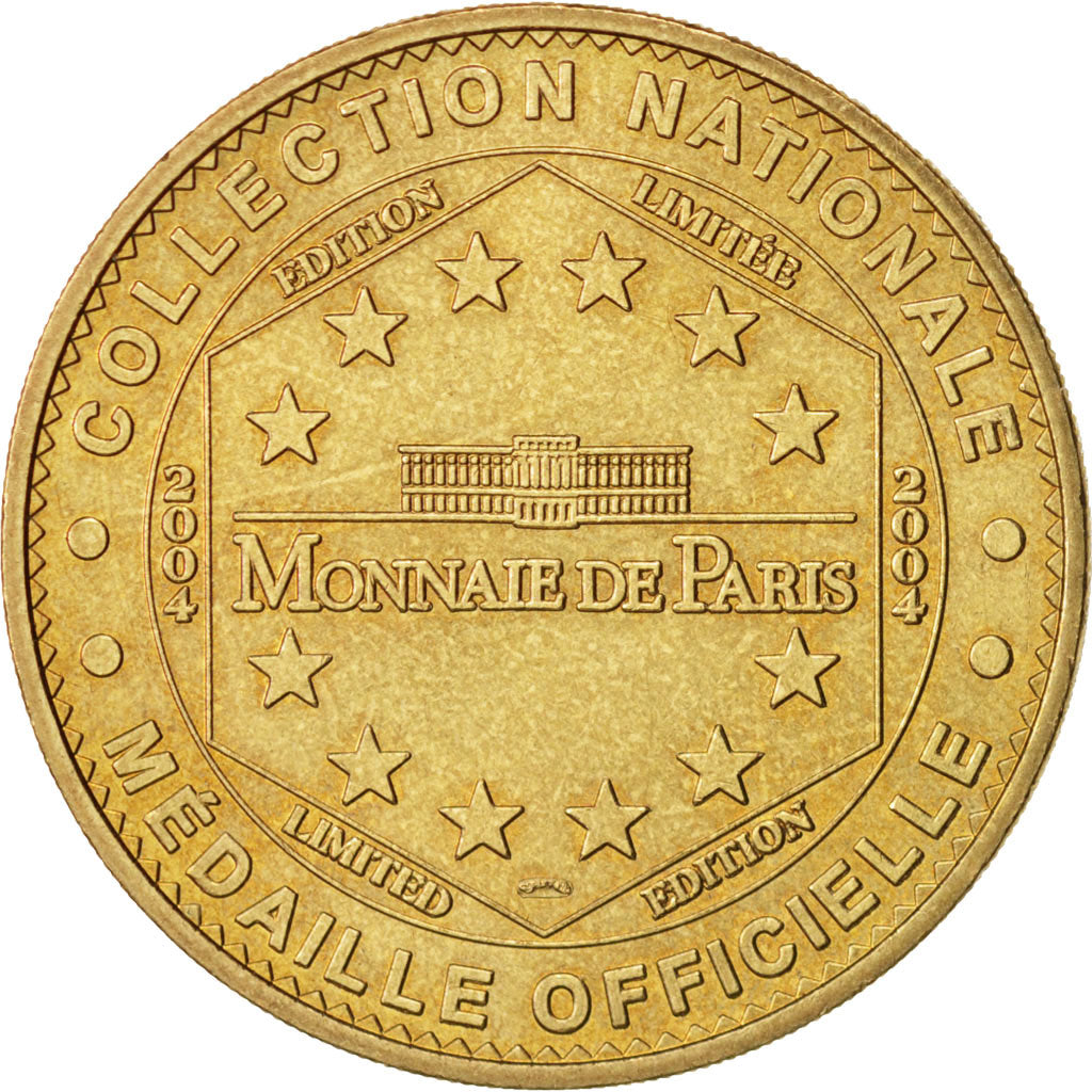 France, Token, Touristic token, Château de Chaumont, Arts & Culture, 2004