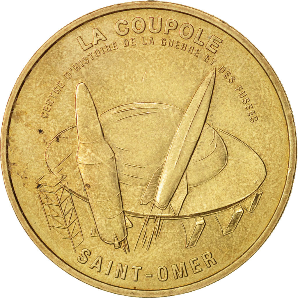 Francia, Token, Jetón turístico, 62/ La Coupole - Saint-Omer, Arts & Culture