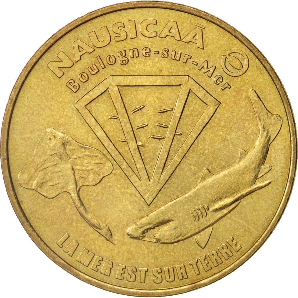 Frankreich, Token, Touristic token, 62/ Nausicaà - Mer sur Terre, Arts &