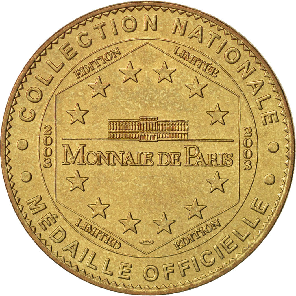 France, Token, Touristic token, 63/ Vulcania, Arts & Culture, 2003, Monnaie de