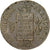 France, 2 sols aux balances daté, 1793 / AN II, Strasbourg, Bronze, AU(50-53)