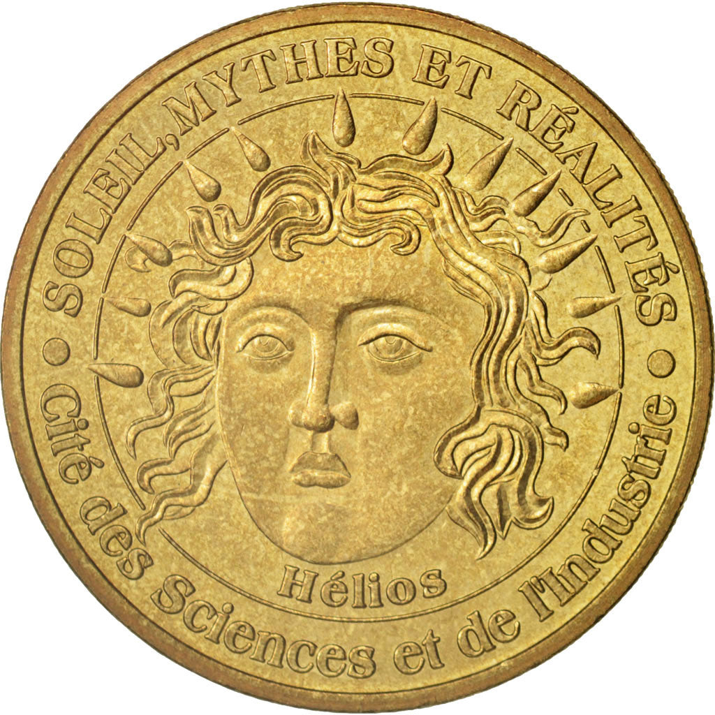 Francia, Token, Touristic token, 75/ Cité des Sciences - Hélios, Arts &