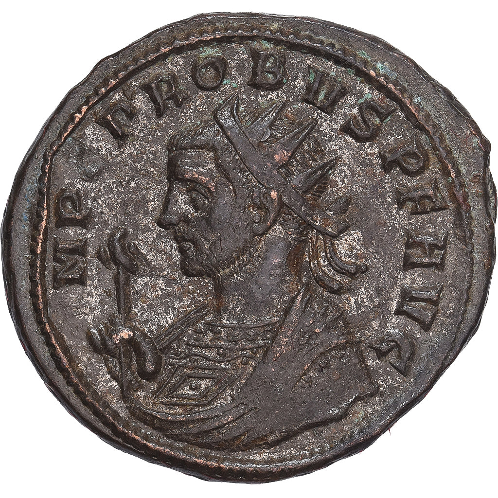 Coin, Probus, Antoninianus, 280, Siscia, AU(50-53), Billon, RIC:812