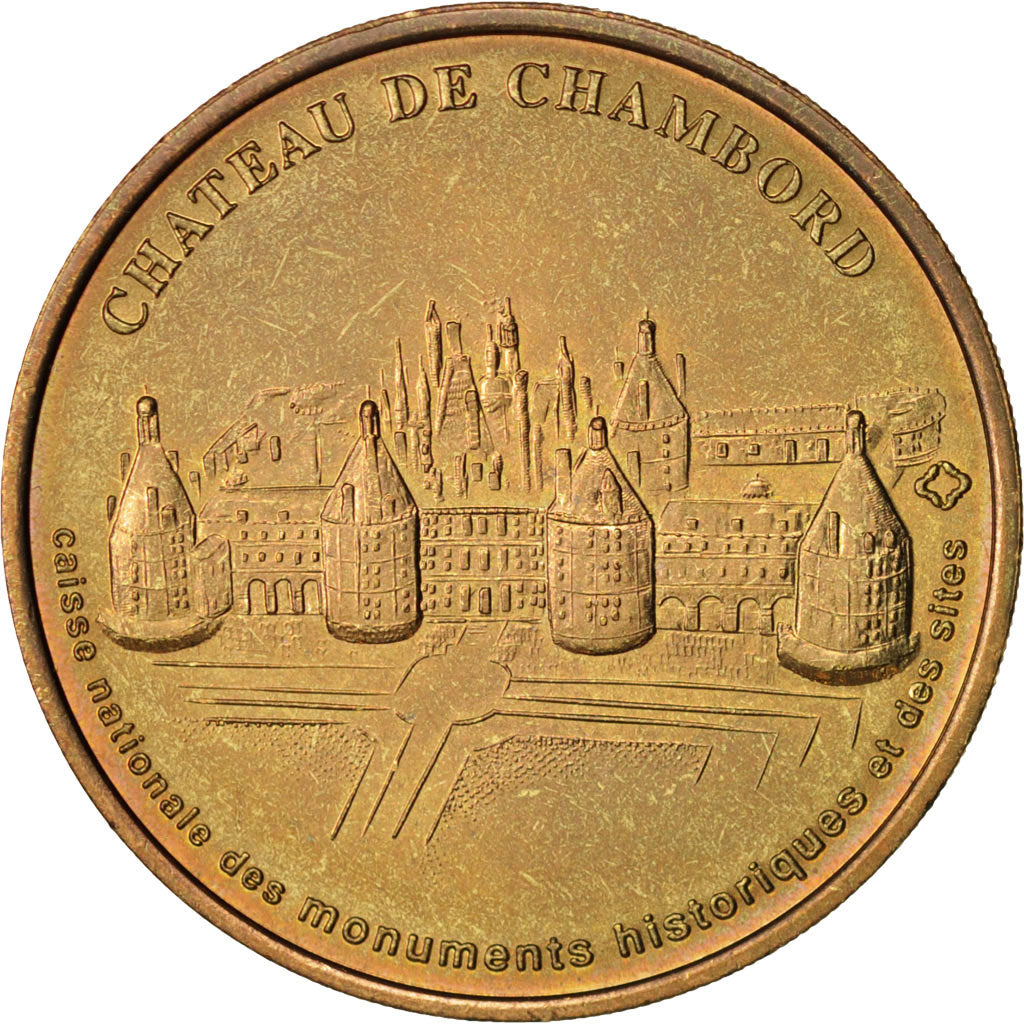 Francja, Token, Żeton turystyczny, 41/ Château de Chambord, Sztuka i Kultura