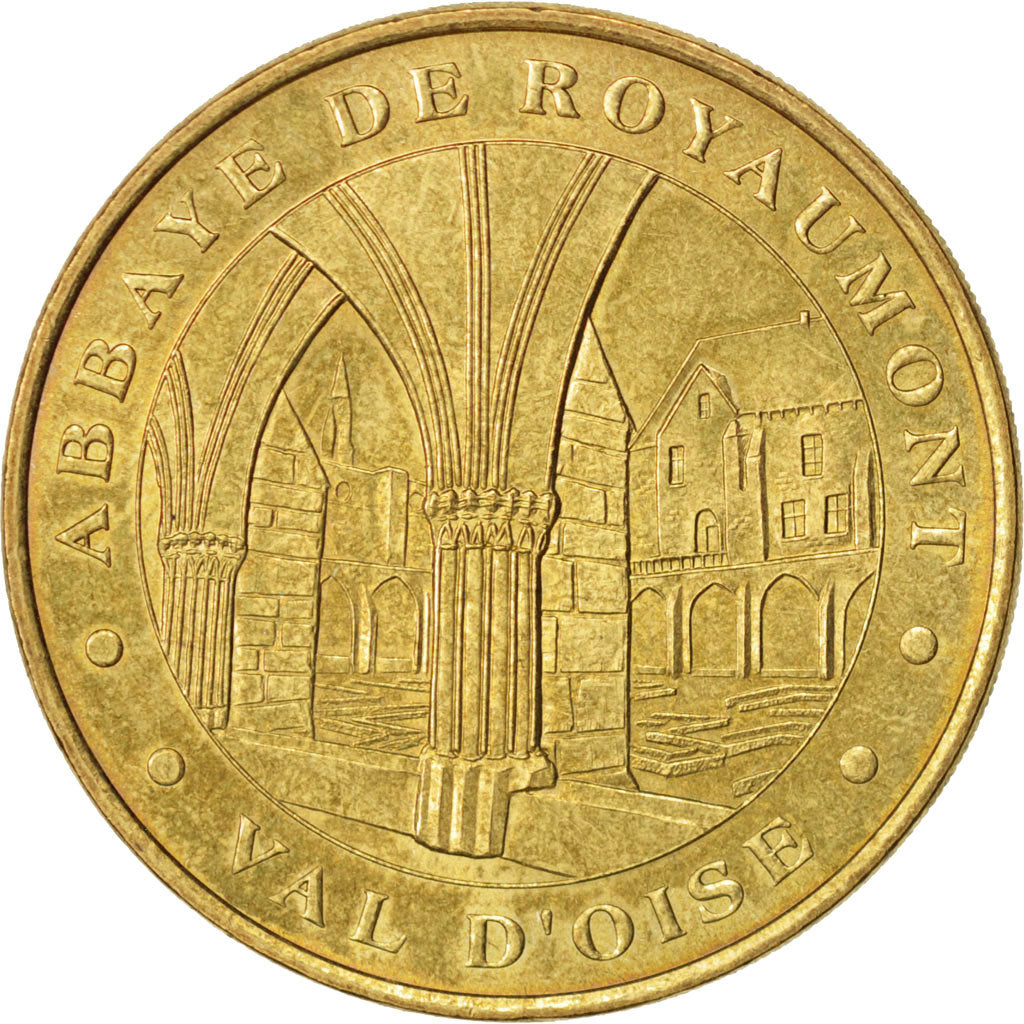 Francia, Token, Touristic token, 95/ Abbaye Royale de Royaumont, Arts & Culture
