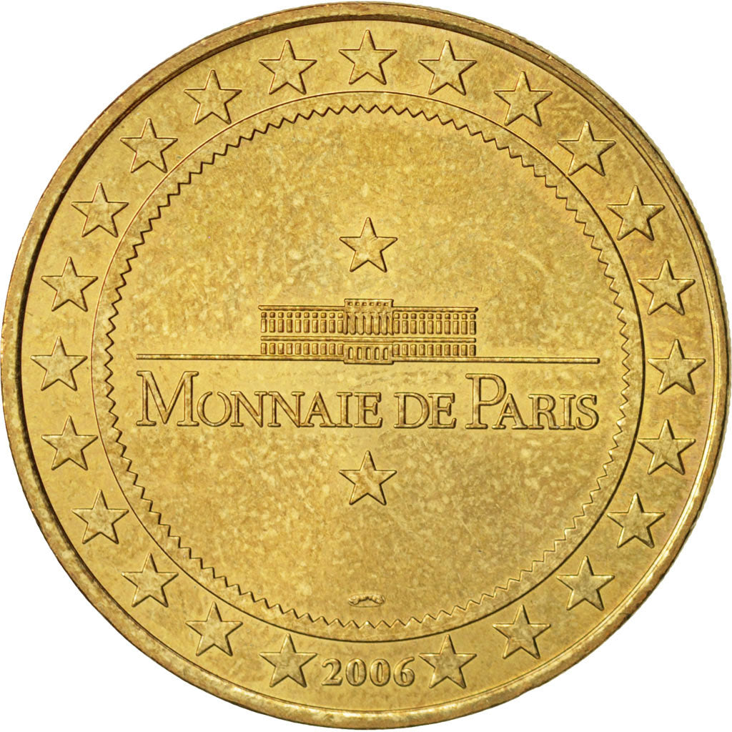 France, Token, Touristic token, 60/ Château de Chantilly, Arts & Culture, 2006