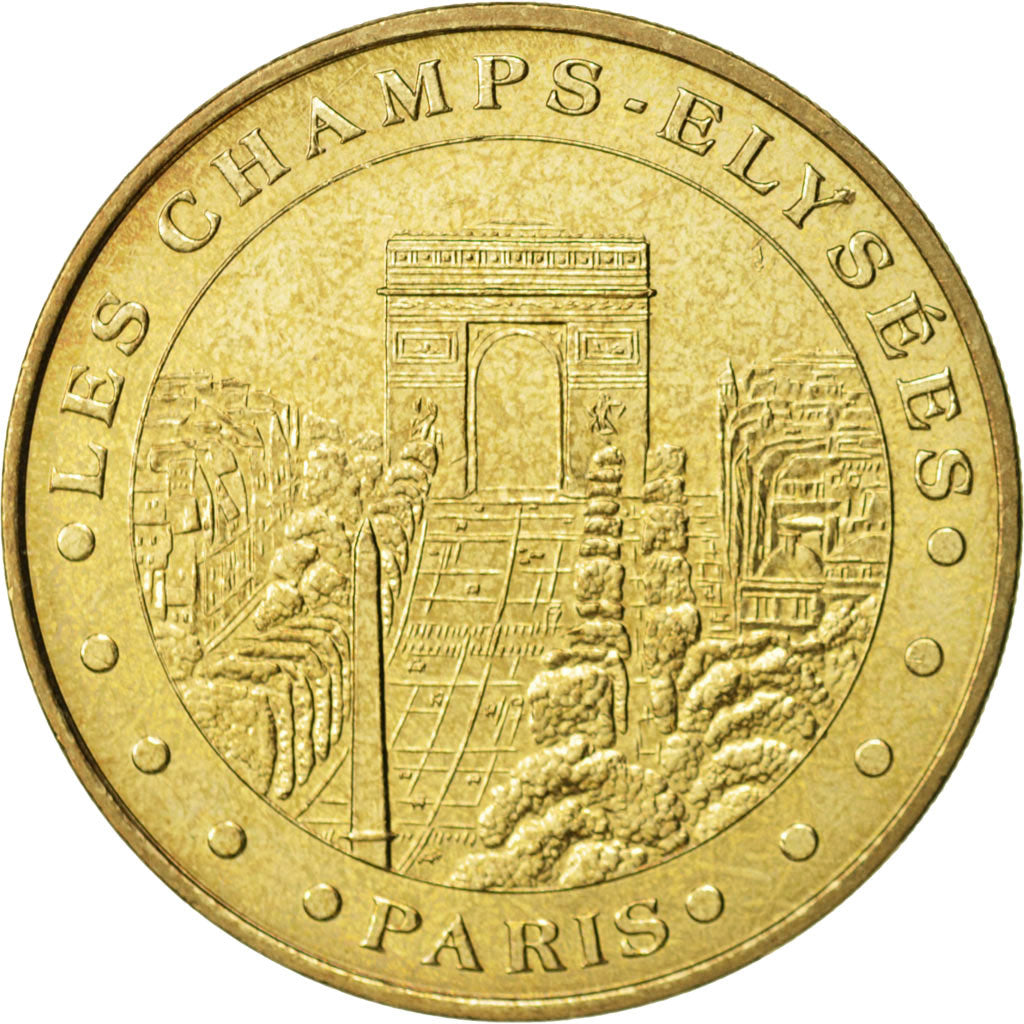 Francia, Token, Touristic token, 75/ Paris - Champs-Elysées, Arts & Culture