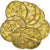 Frankreich, Love Token, Treizain, Denier bractéate à épouser, VZ, Vermeil