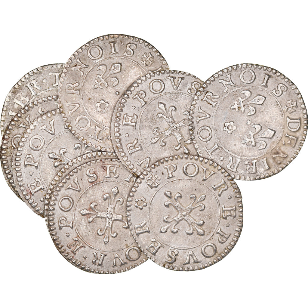 Francia, Love Token, Treizain, Denier bractéate à épouser, EBC, Plata