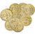 Frankreich, Love Token, Treizain, Denier bractéate à épouser, SS+, Vermeil