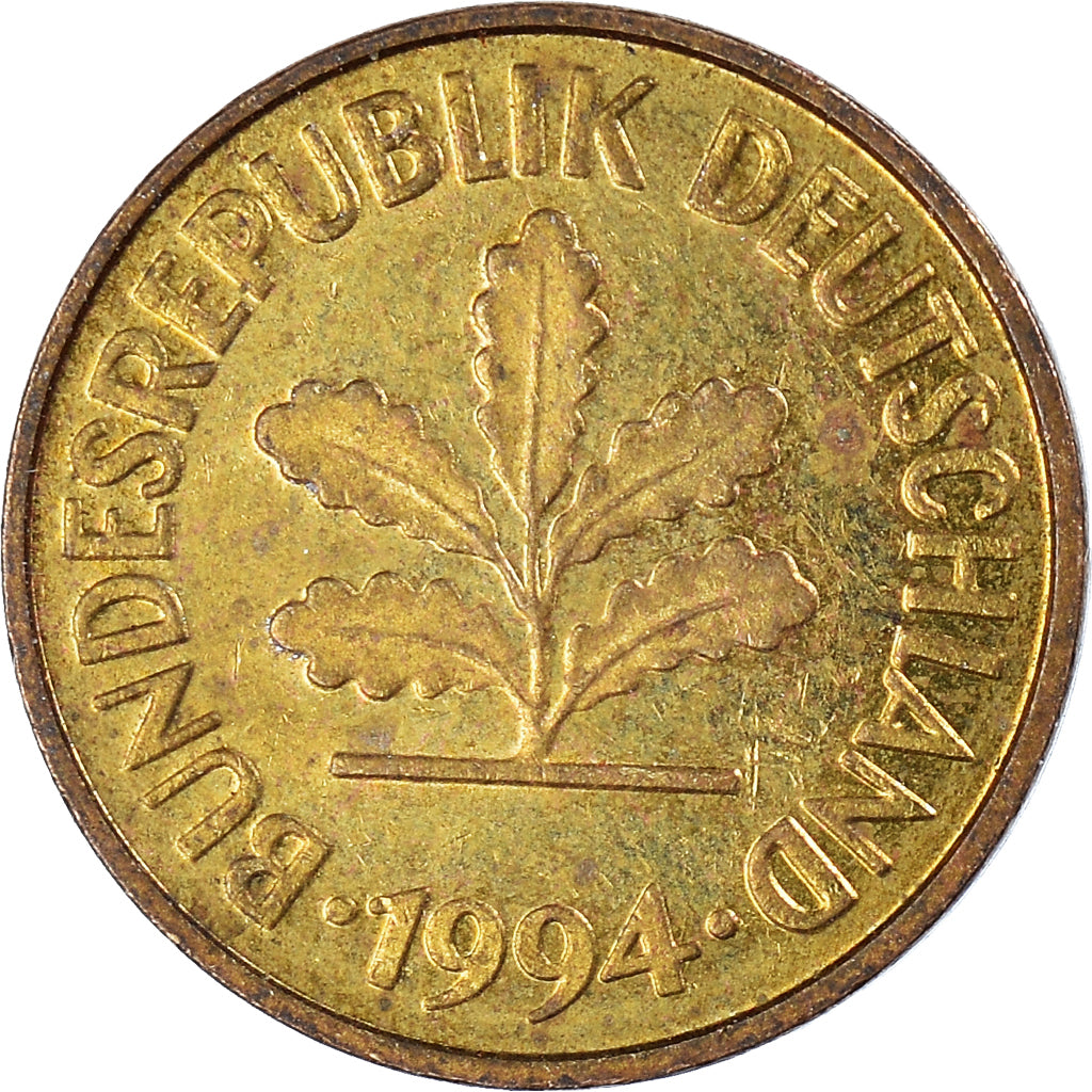 Coin, GERMANY - FEDERAL REPUBLIC, 5 Pfennig, 1994