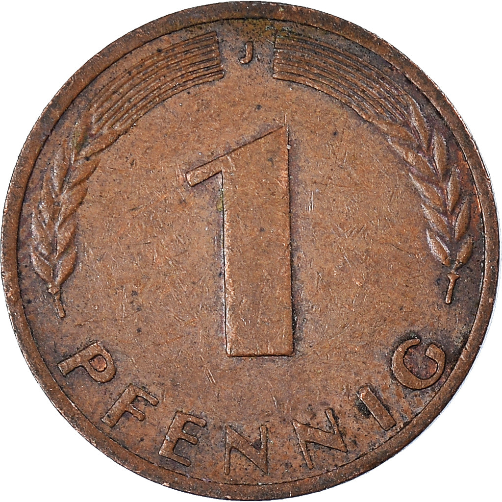 Moneta, Niemcy - RFN, Pfennig, 1970