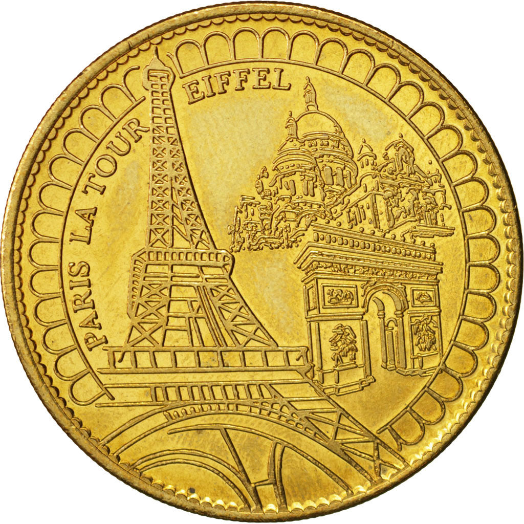 Francia, Token, Touristic token, 75/ La Tour Eiffel, Arts & Culture, 2007
