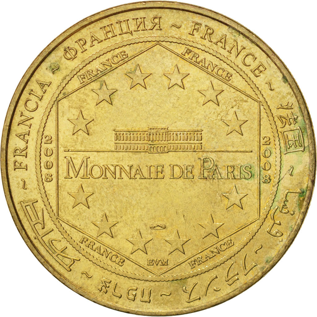 Francja, Token, Żeton turystyczny, 62/ Nausicaà - Mer sur Terre, Sztuka i