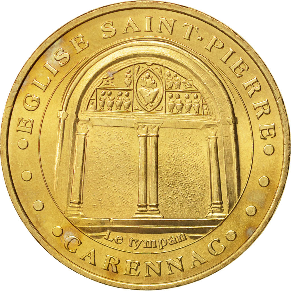 Francia, Token, Touristic token, 46/ Eglise Saint-Pierre - Carennac, Arts &
