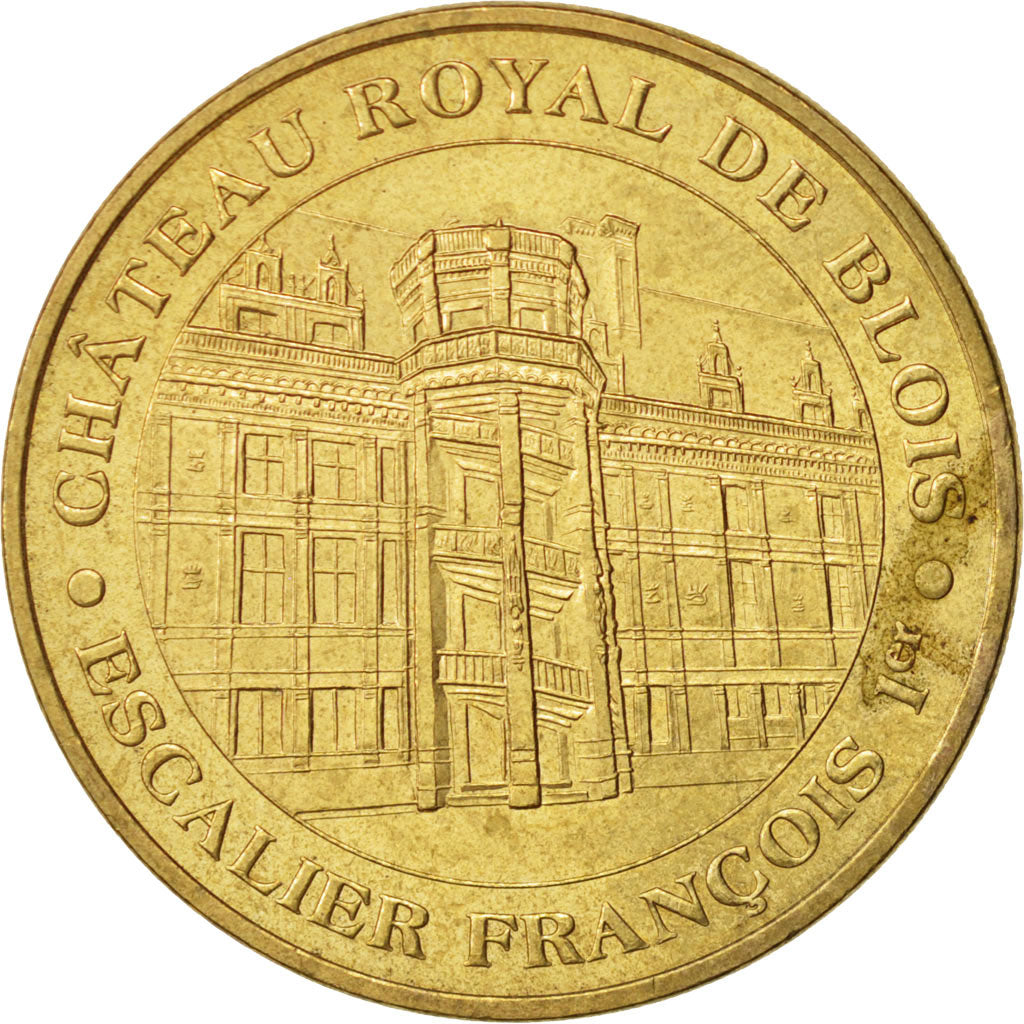France, Token, Touristic token, 41/ Escalier François Ier - Blois, Arts &