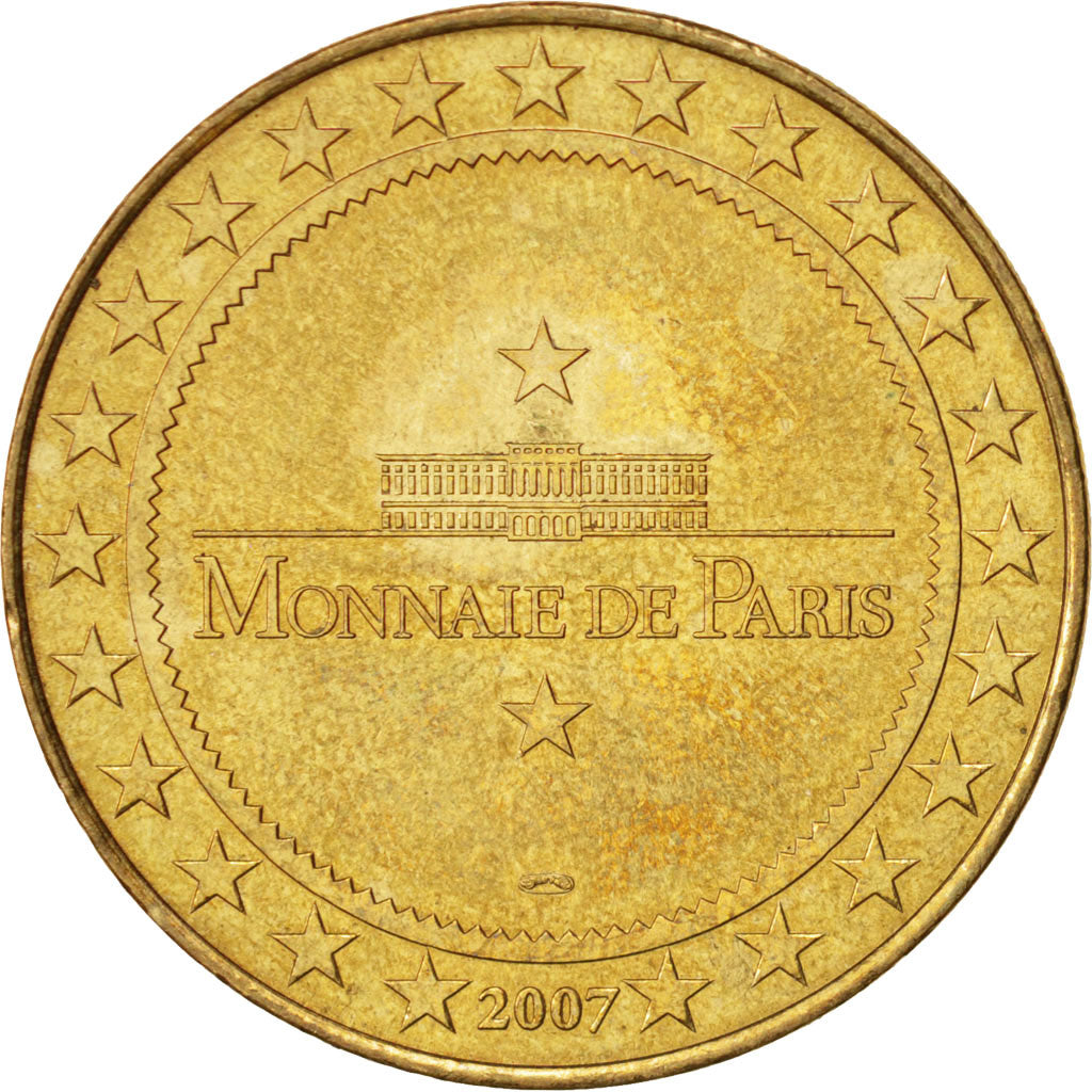 France, Token, Touristic token, 75/ Paris - 4 Monuments, Arts & Culture, 2007