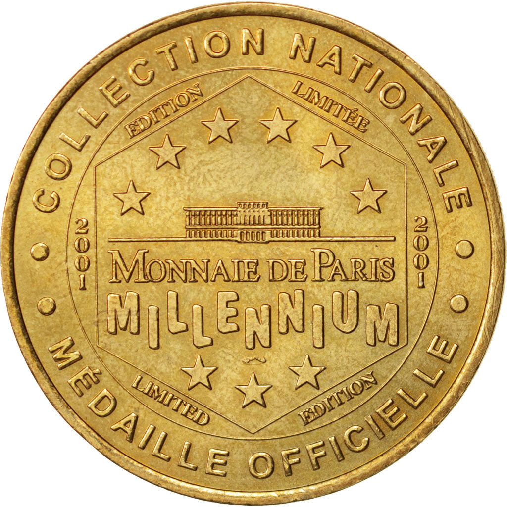 France, Token, Touristic token, 41/ Château Royal de Blois, Arts & Culture