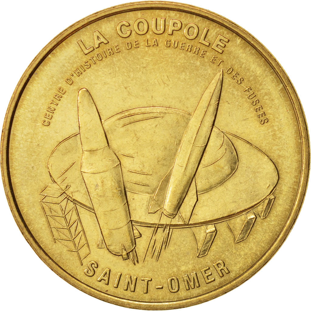 France, Jeton, Jeton Touristique, 62/ La Coupole - Saint-Omer, Arts & Culture