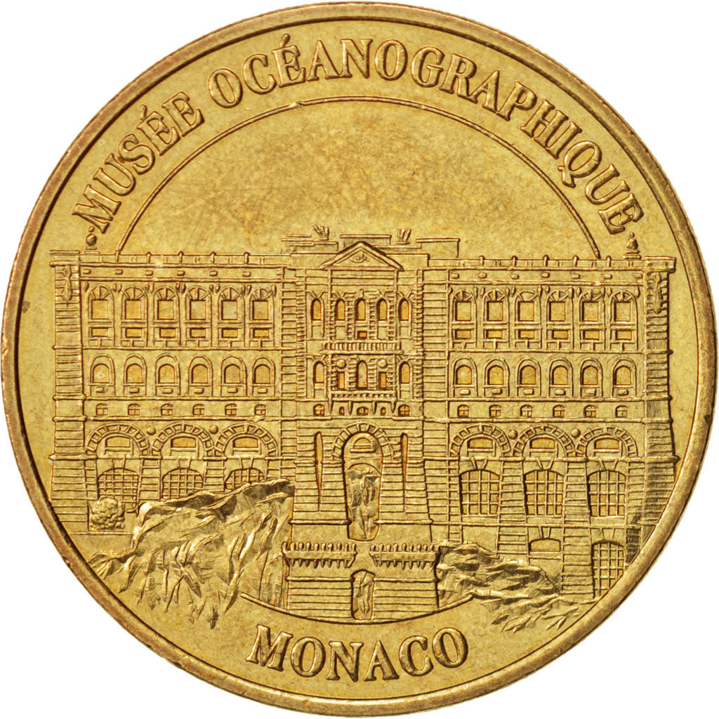 Francja, Token, Żeton turystyczny, 98/ Musée Océanographique - Facade -