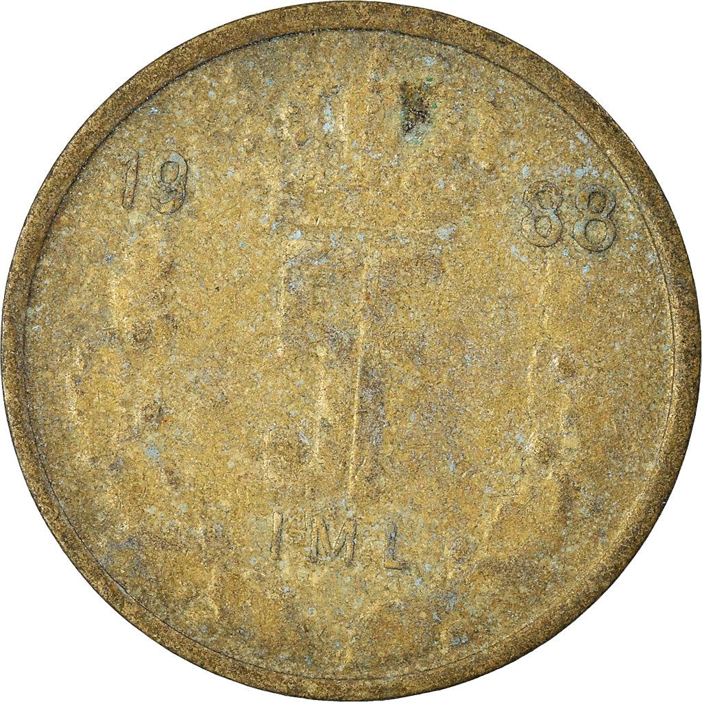 Munten, Luxemburg, 5 Francs, 1988