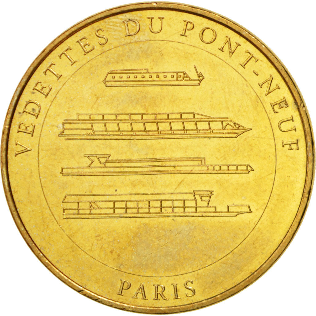 France, Token, Touristic token, 75/ Paris - Vedettes du Pont-Neuf, Arts &