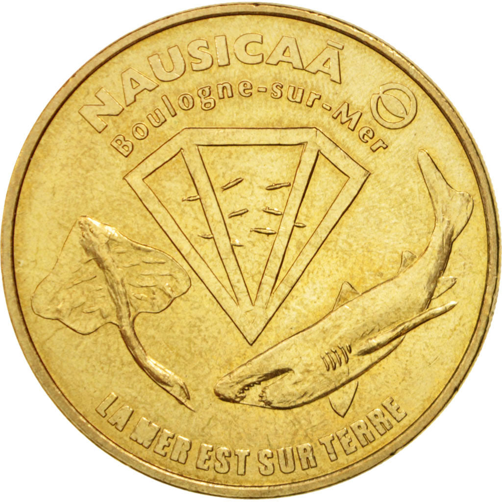 Frankreich, Token, Touristic token, 62/ Nausicaà - Mer sur Terre, Arts &