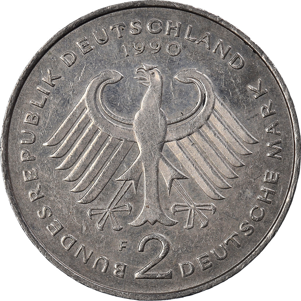 Coin, GERMANY - FEDERAL REPUBLIC, 2 Mark, 1990