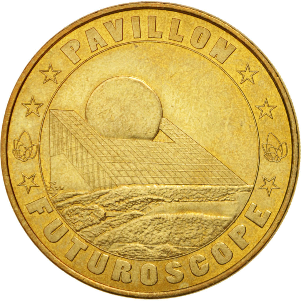 France, Jeton, Jeton Touristique, 86/ Futuroscope - Les Pavillons, Arts &