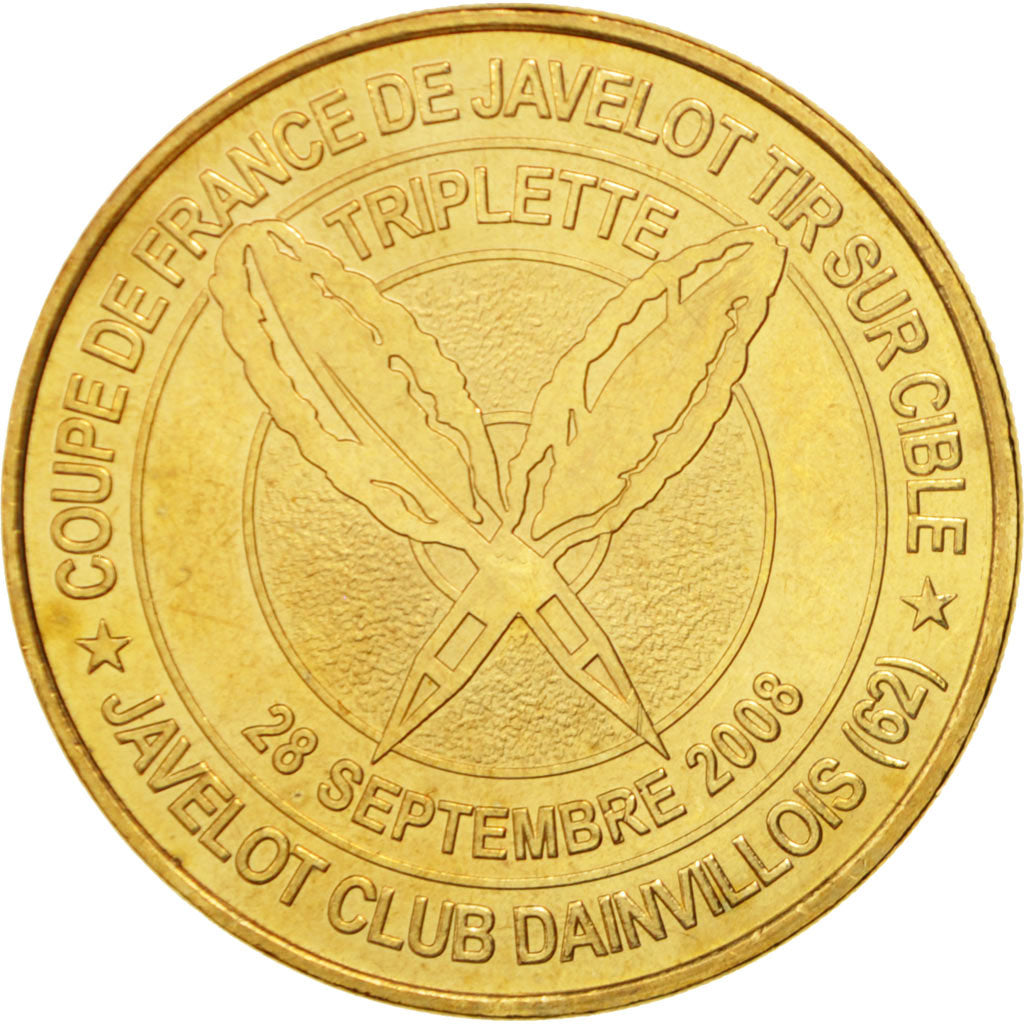 France, Token, Touristic token, 62/ Coupe de France Javelot - Dainville, Arts &