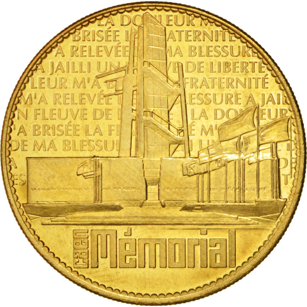 France, Token, Touristic token, 14/ Mémorial de Caen, Arts & Culture, 2006