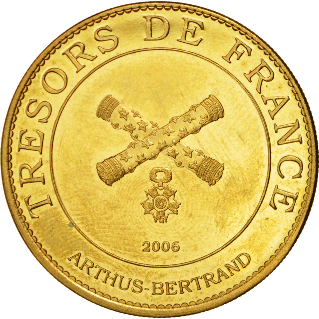 France, Token, Touristic token, 14/ Mémorial de Caen, Arts & Culture, 2006