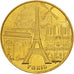 France, Token, Touristic token, 75/ Les 5 Monuments, Arts & Culture, 2014