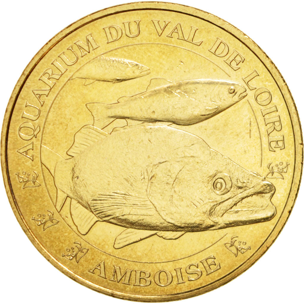 France, Jeton, Jeton Touristique, 37/ Aquarium du Val de Loire - Amboise, Arts &