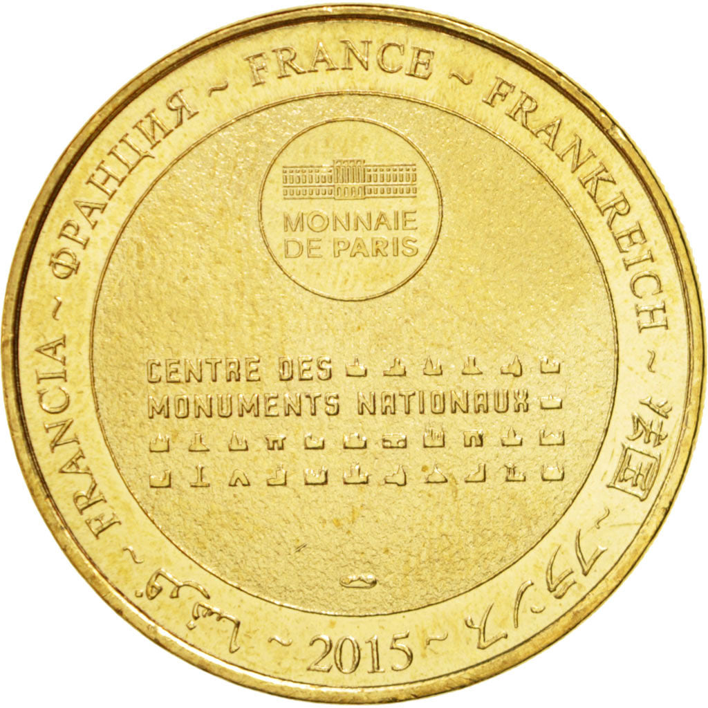 Francia, Token, Touristic token, 37/ Château d'Azay-le-Rideau, Arts & Culture