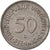 Moeda, ALEMANHA - REPÚBLICA FEDERAL, 50 Pfennig, 1980