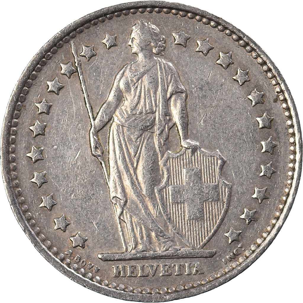 Moneda, Suiza, Franc, 1970