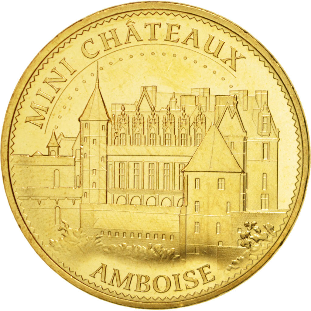 France, Token, Touristic token, 37/ Parc Mini-Châteaux - Amboise, Arts &