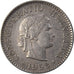 Moneda, Suiza, 5 Rappen, 1958