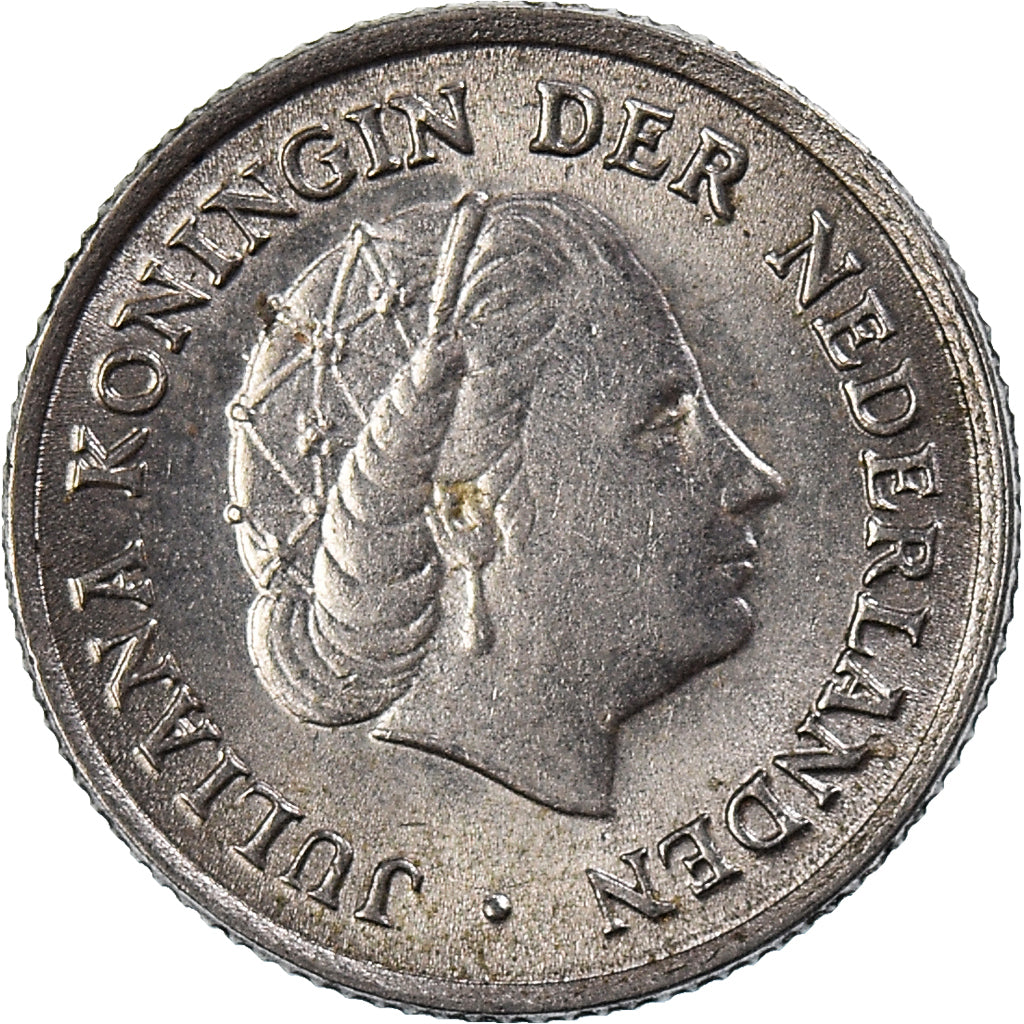 Munten, Nederland, 10 Cents, 1954