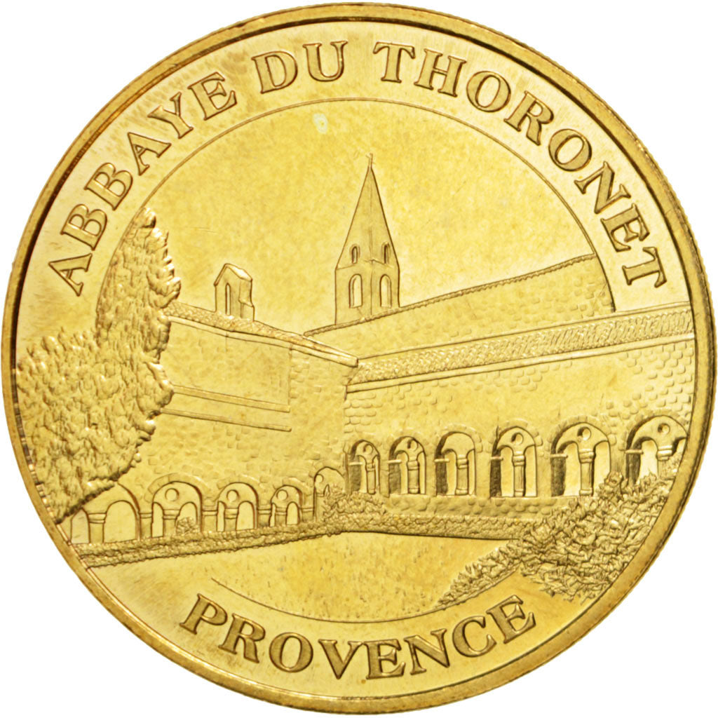 France, Token, Touristic token, 83/ Abbaye du Thoronet, Arts & Culture, 2012