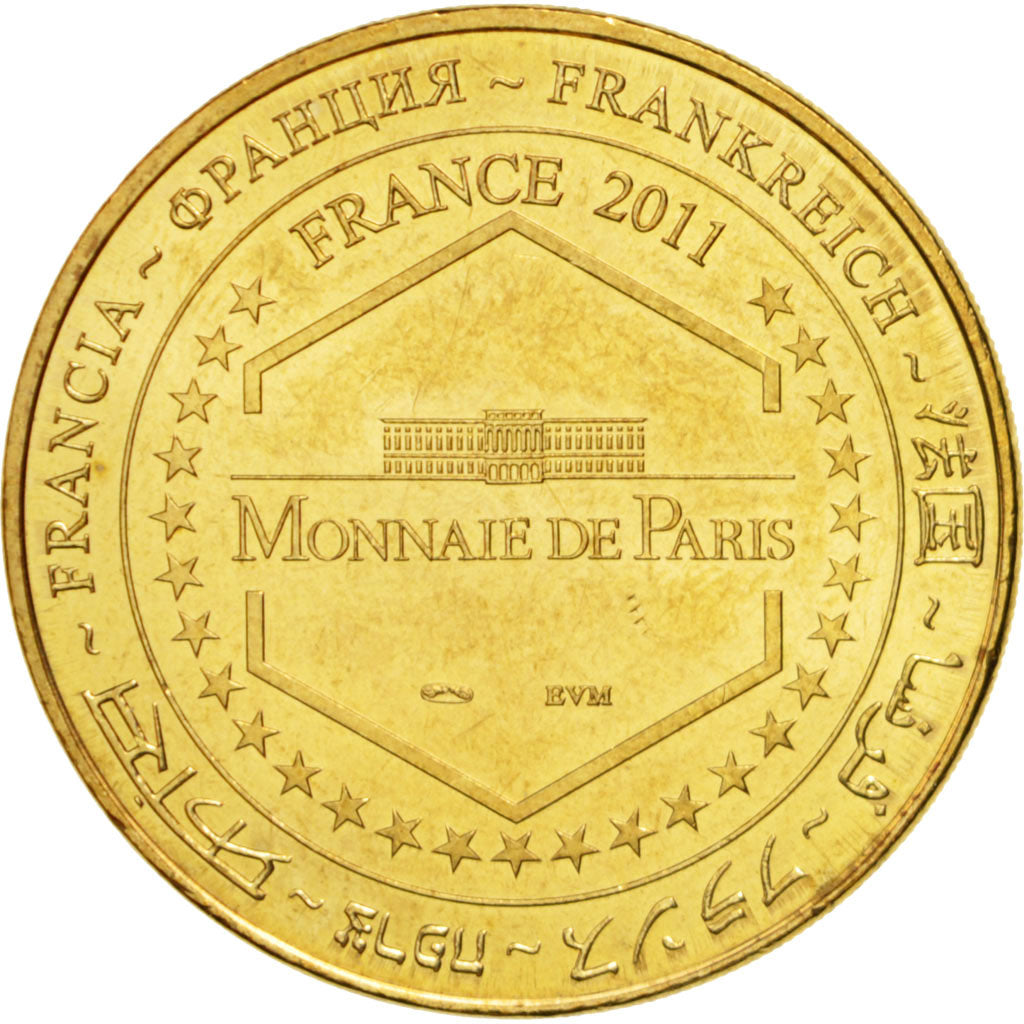 France, Token, Touristic token, 62/ Nausicaà - 20 ans, Arts & Culture, 2011