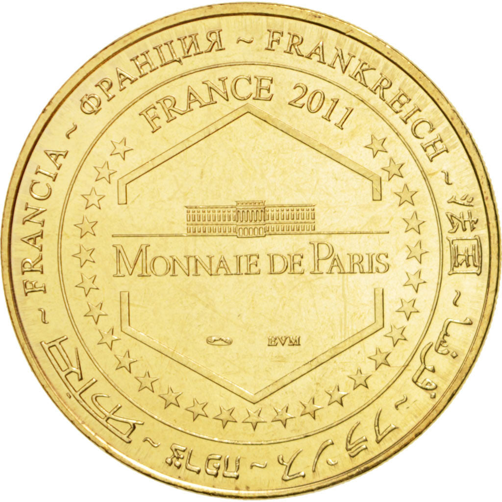 France, Token, Touristic token, 37/ Cité Royale de Loches - Donjon, Arts &